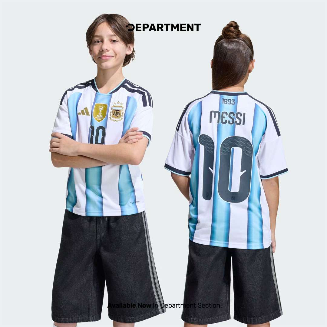 ADIDAS ARGENTINA 2026 WORLD CUP HOME MESSI KIDS
