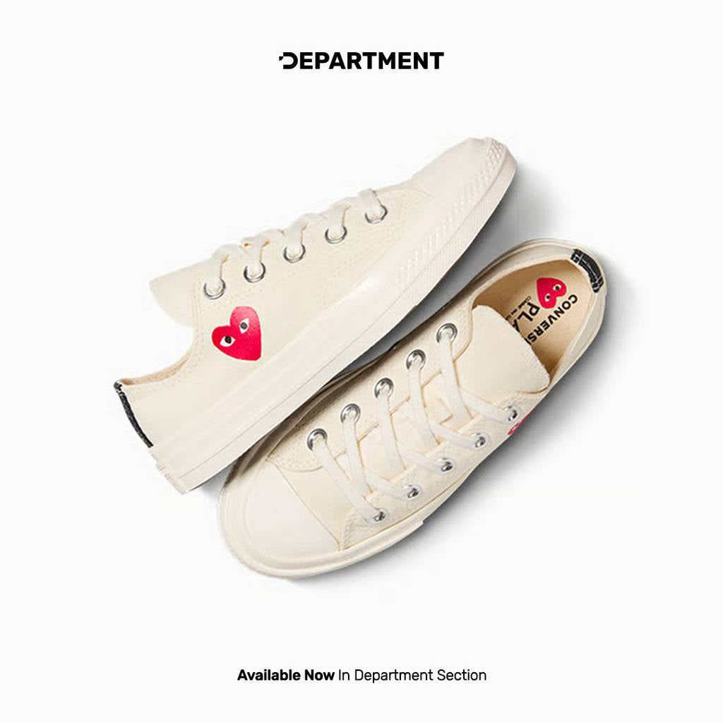 CONVERSE CHUCK 70 OX X CDG PLAY PS "SINGLE HEART"