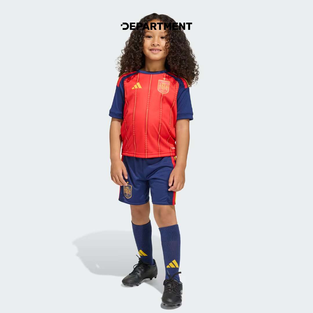 ADIDAS SPAIN 2026 WORLD CUP HOME KIDS SET