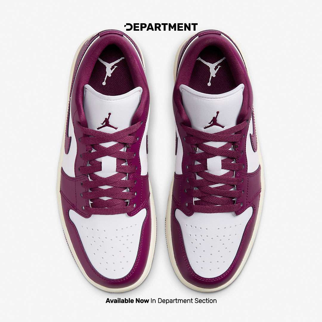 NIKE WMNS AIR JORDAN 1 LOW 'BORDEAUX'
