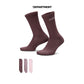 NIKE EVERYDAY ELEVATED CREW 3P