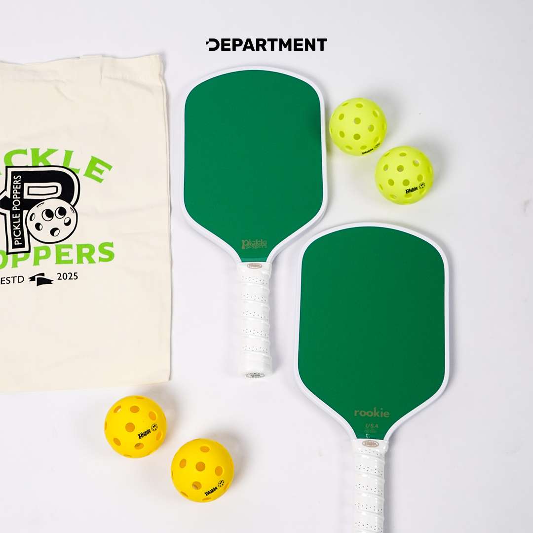 PICKLE POPPERS PICKLEBALL PADDLE SET - POP N ROOKIE