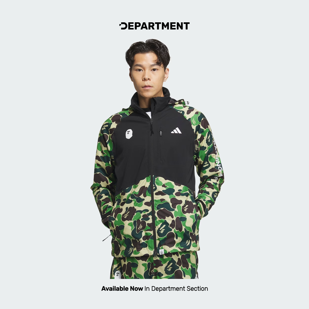 ADIDAS X BAPE GOLF WIND.RDY 30TH ANNIVERSARY