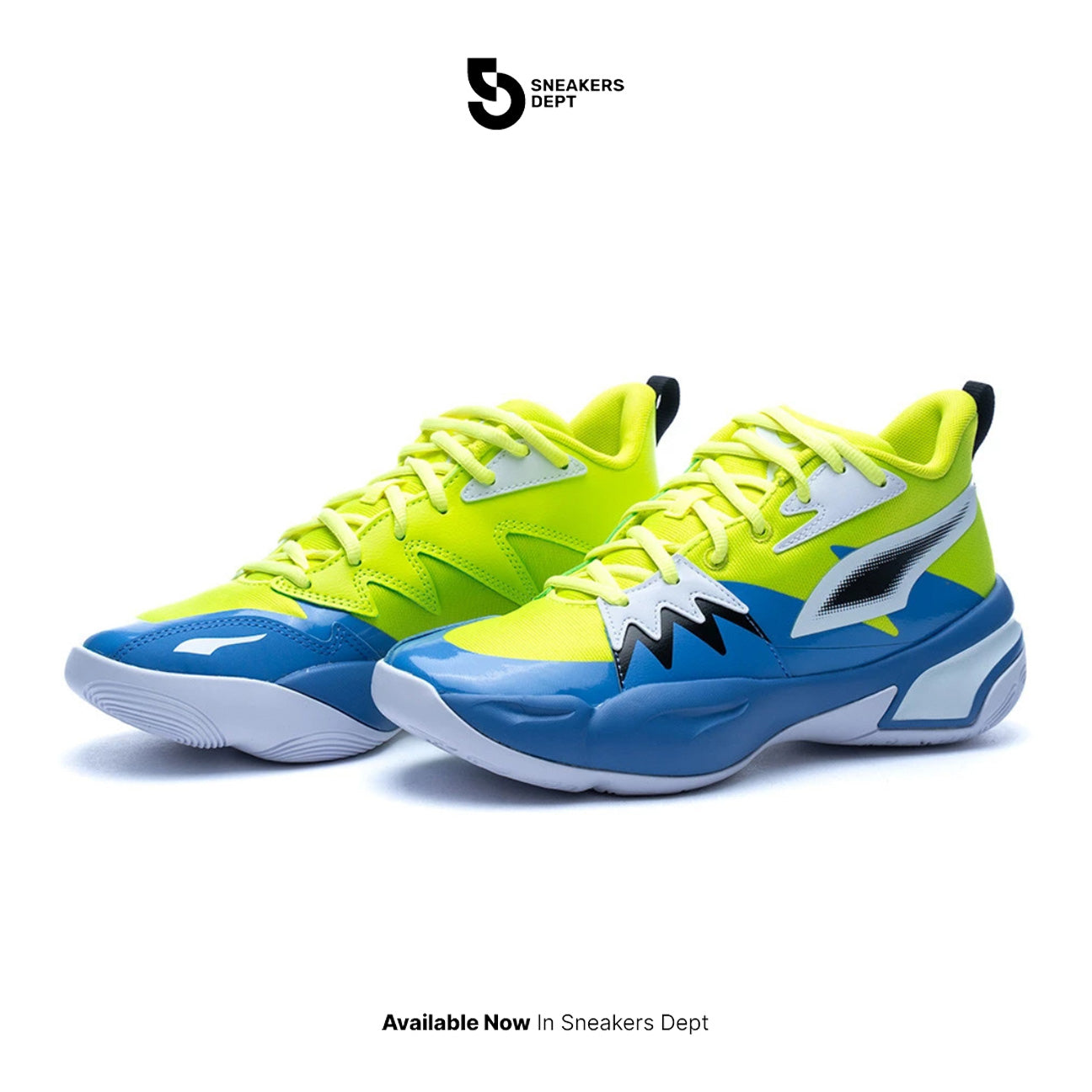 PUMA GENETICS BLUE LIME 37990502