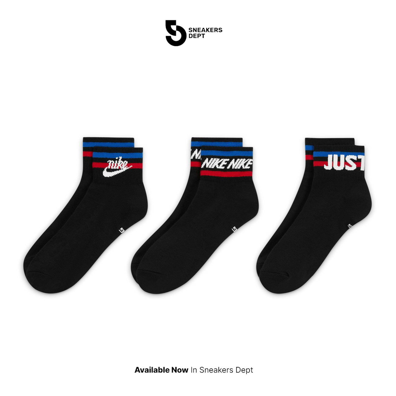 NIKE EVERYDAY ESSENTIAL ANKLE SOCK 3 PAIRS DX5080010