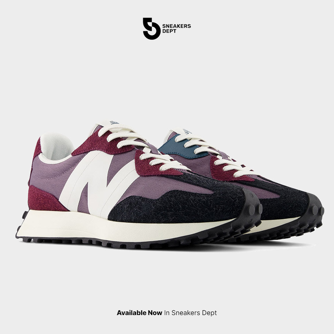 NEW BALANCE 327 WINE CLARET MS327HB