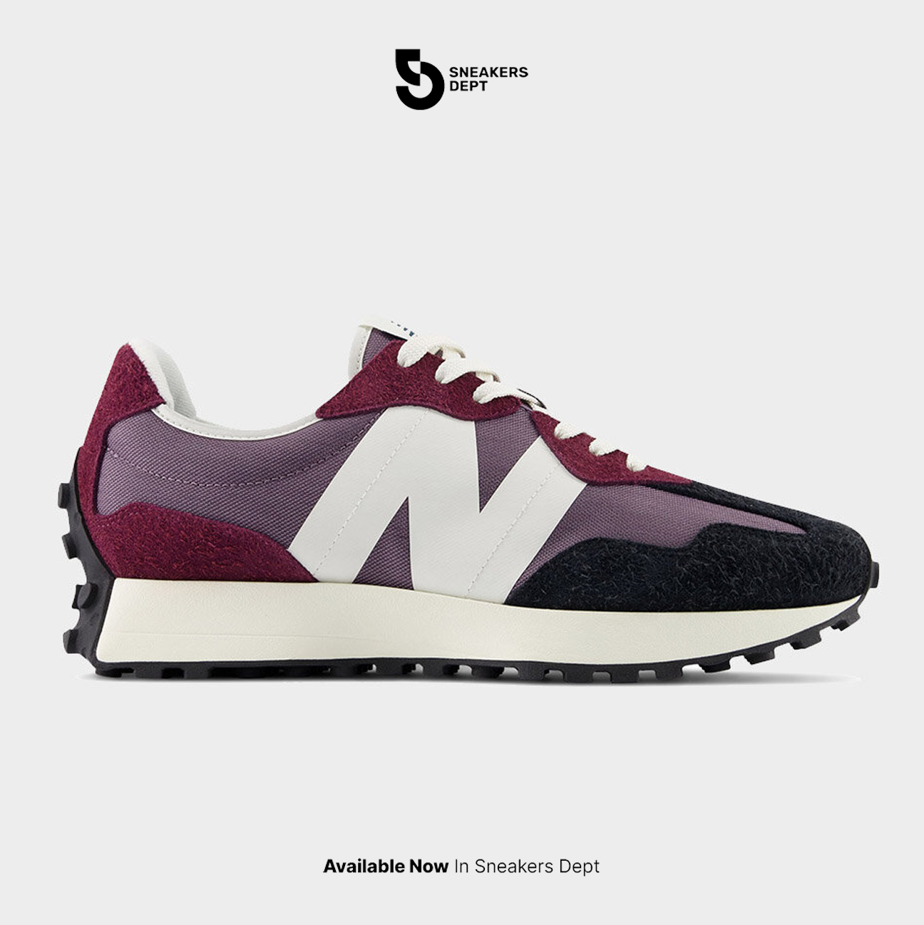 NEW BALANCE 327 WINE CLARET MS327HB