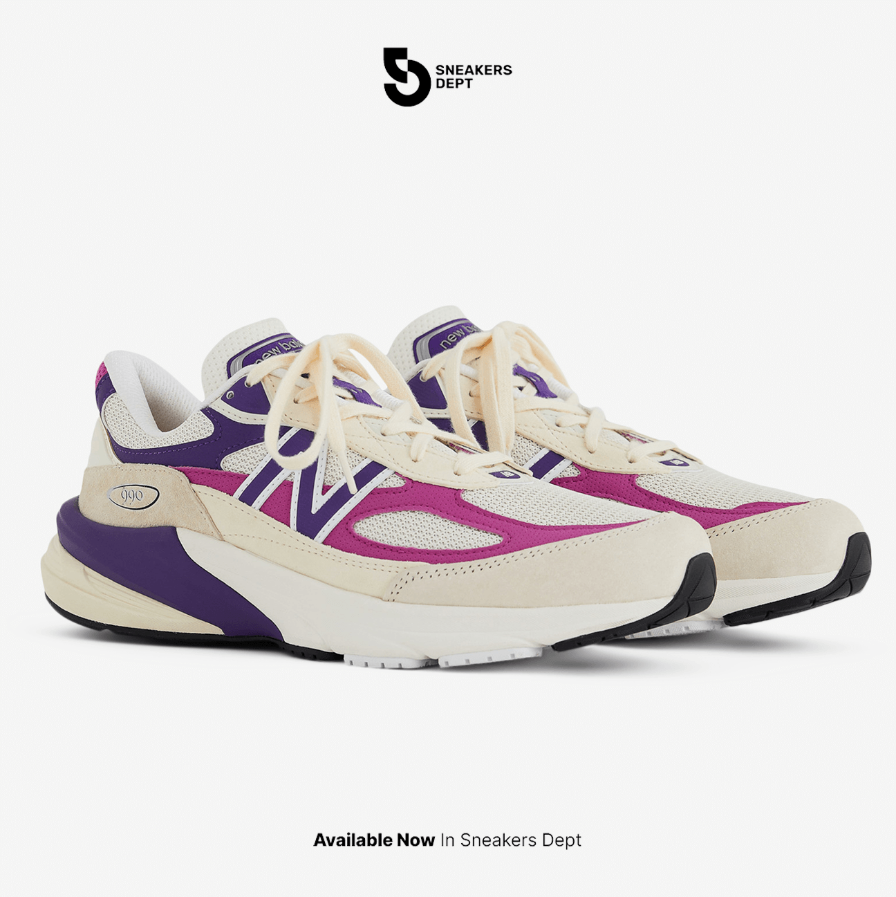 NEW BALANCE 990 V6 MAGENTA POP U990TD6