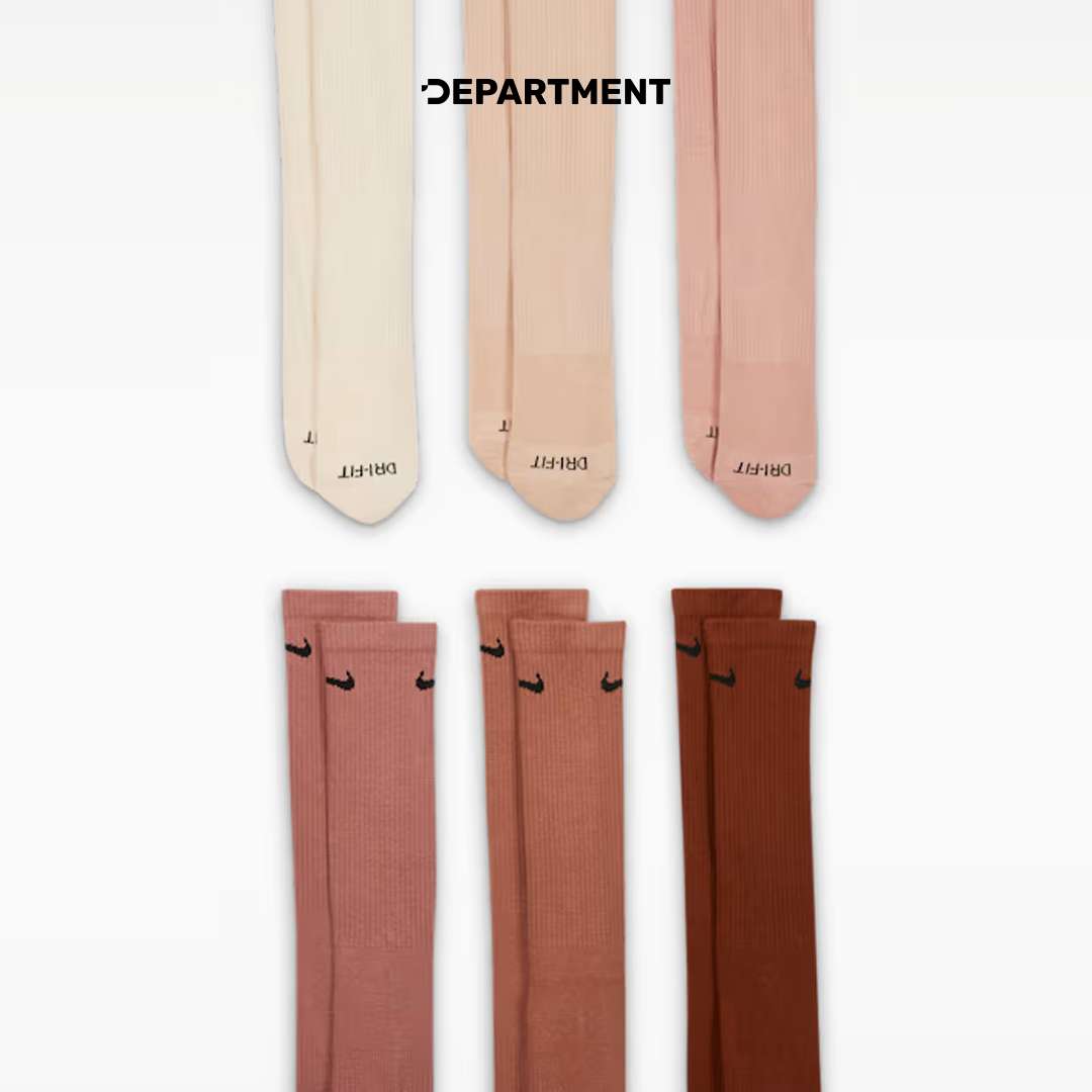 NIKE EVERYDAY PLUS CUSHIONED CREW 6P