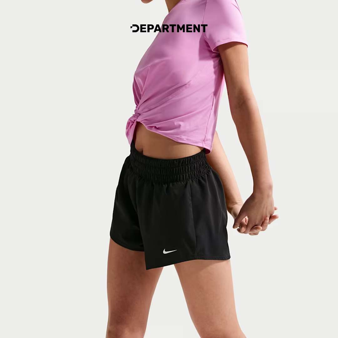 NIKE DRI-FIT ONE MID-RISE 3" BRIEF-LINED