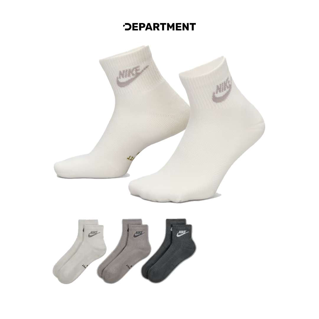 NIKE EVERYDAY ELEVATED ANKLE 3P