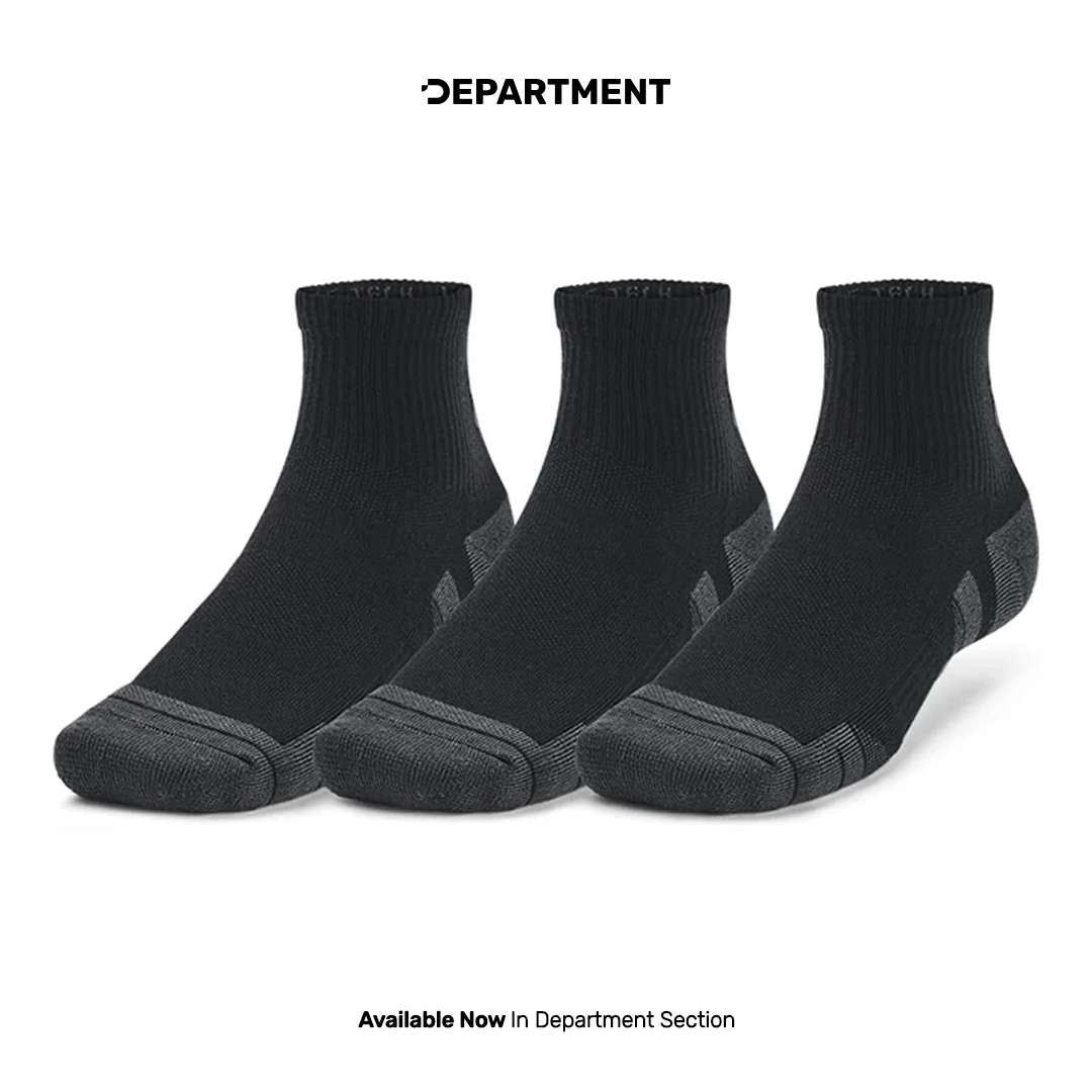 UNDER ARMOUR PERFORMANCE TECH 3PK QUARTER