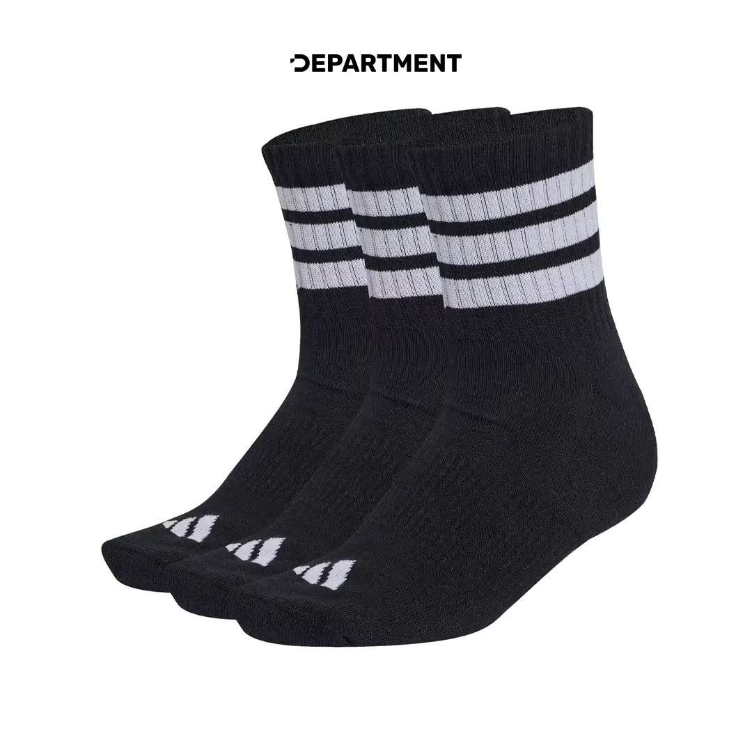ADIDAS 3-STRIPES CUSHIONED SPORTSWEAR MID-CUT 3P