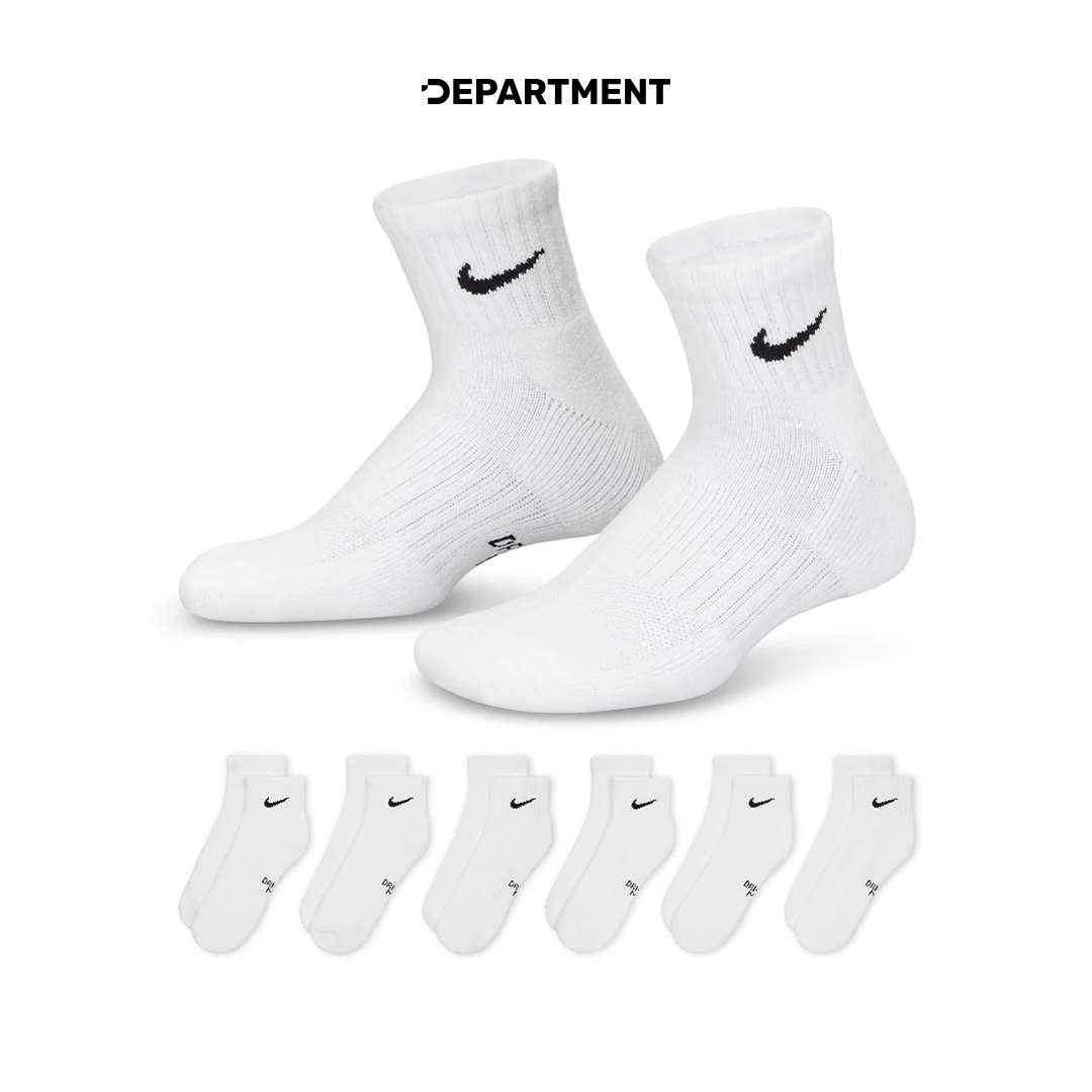 NIKE EVERYDAY KIDS CUSHIONED ANKLE (6 PAIRS)