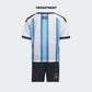 ADIDAS ARGENTINA 2026 WORLD CUP HOME KIDS SET