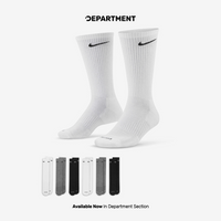 NIKE EVERYDAY PLUS CUSHIONED TRAINING CREW 6P