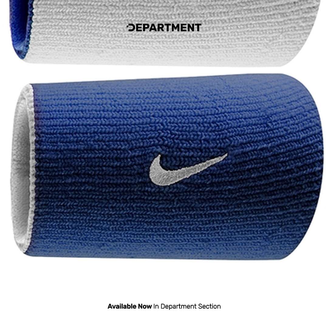 NIKE DRI-FIT DOUBLEWIDE WRISTBANDS HOME & AWAY 2 PK