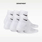 NIKE EVERYDAY KIDS CUSHIONED ANKLE (6 PAIRS)