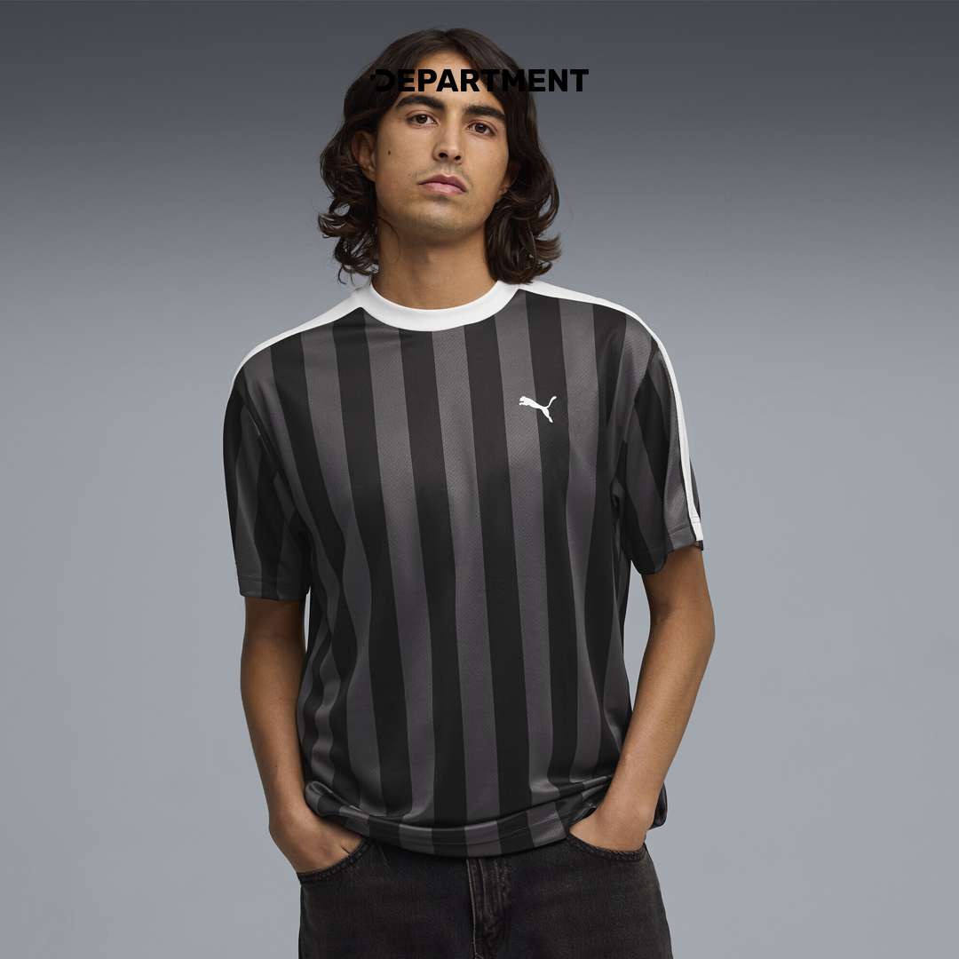 PUMA ESSENTIALS T7 RELAXED STRIPED