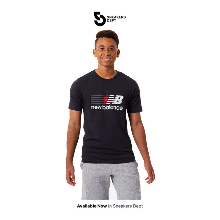 NEW BALANCE SPORT CORE PLUS GRAPHIC TEE MT23904BK