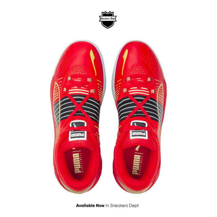 PUMA FUSION NITRO HIGH RISK RED TEAM GOL 19558704