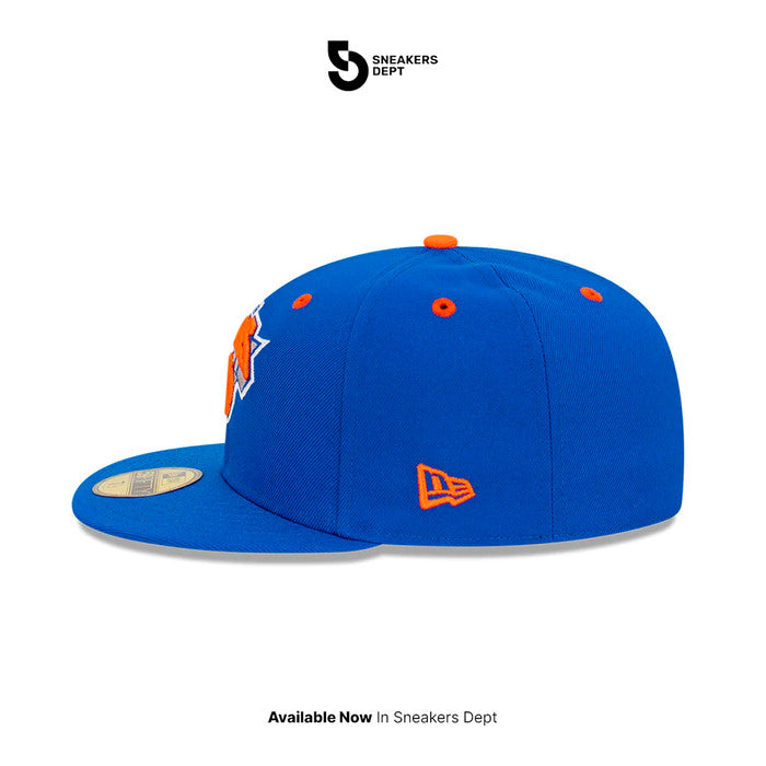 NEW ERA 59FIFTY NBA REAR SCRIPT NEW YORK KNICKS 60293394