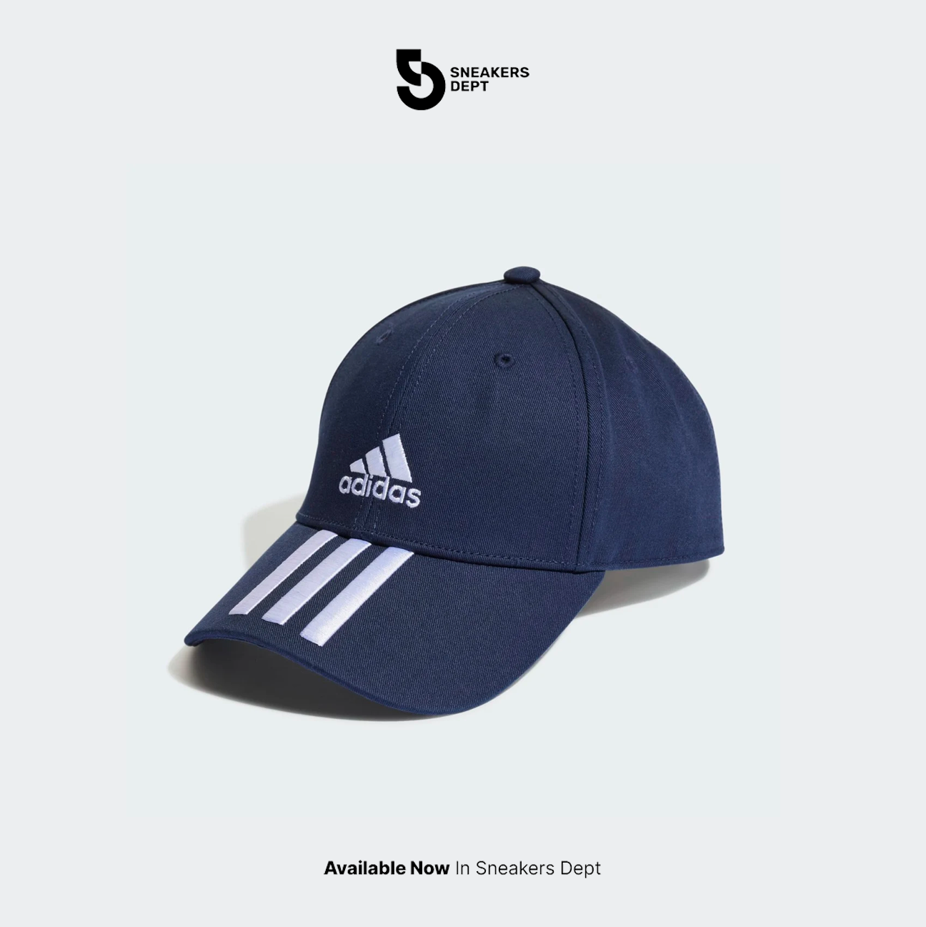 ADIDAS BASEBALL 3-STRIPES TWILL CAP HN1037