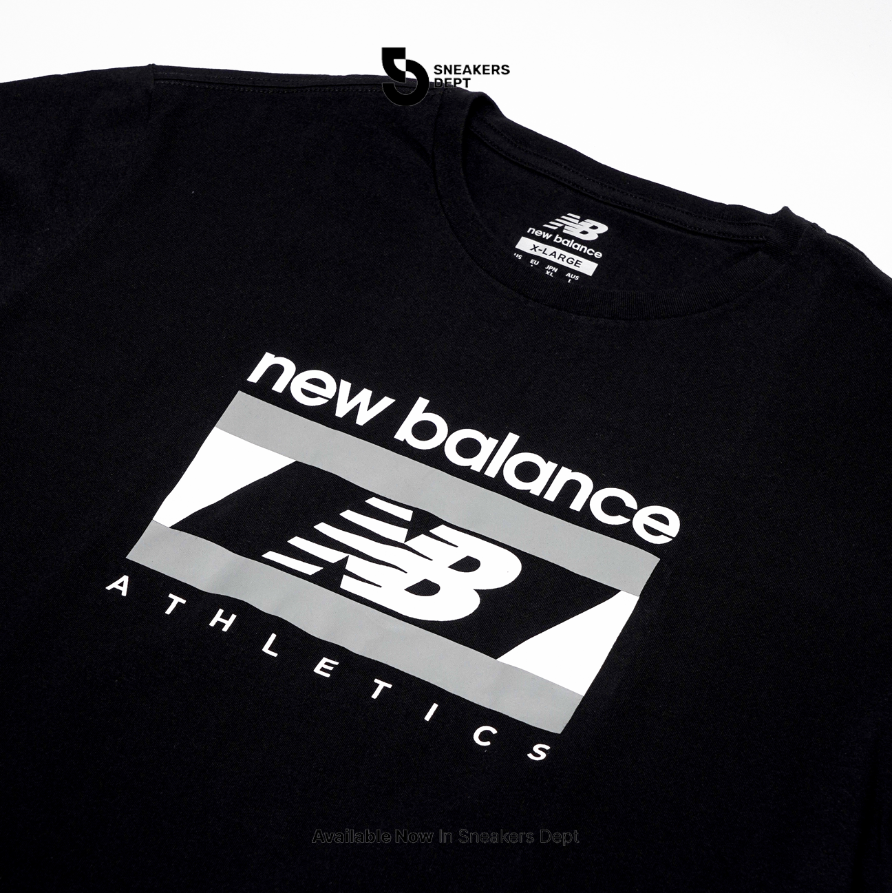 NEW BALANCE ATHLETIC TEE NEWLMT2211BK