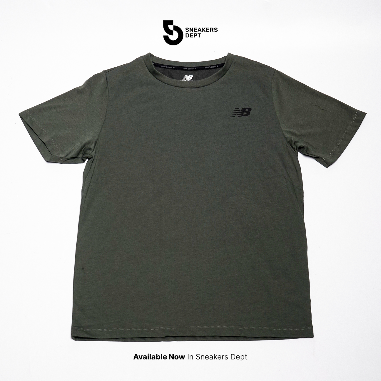 NEW BALANCE TENACITY HEATHERTECH TEE AMT11070DO1