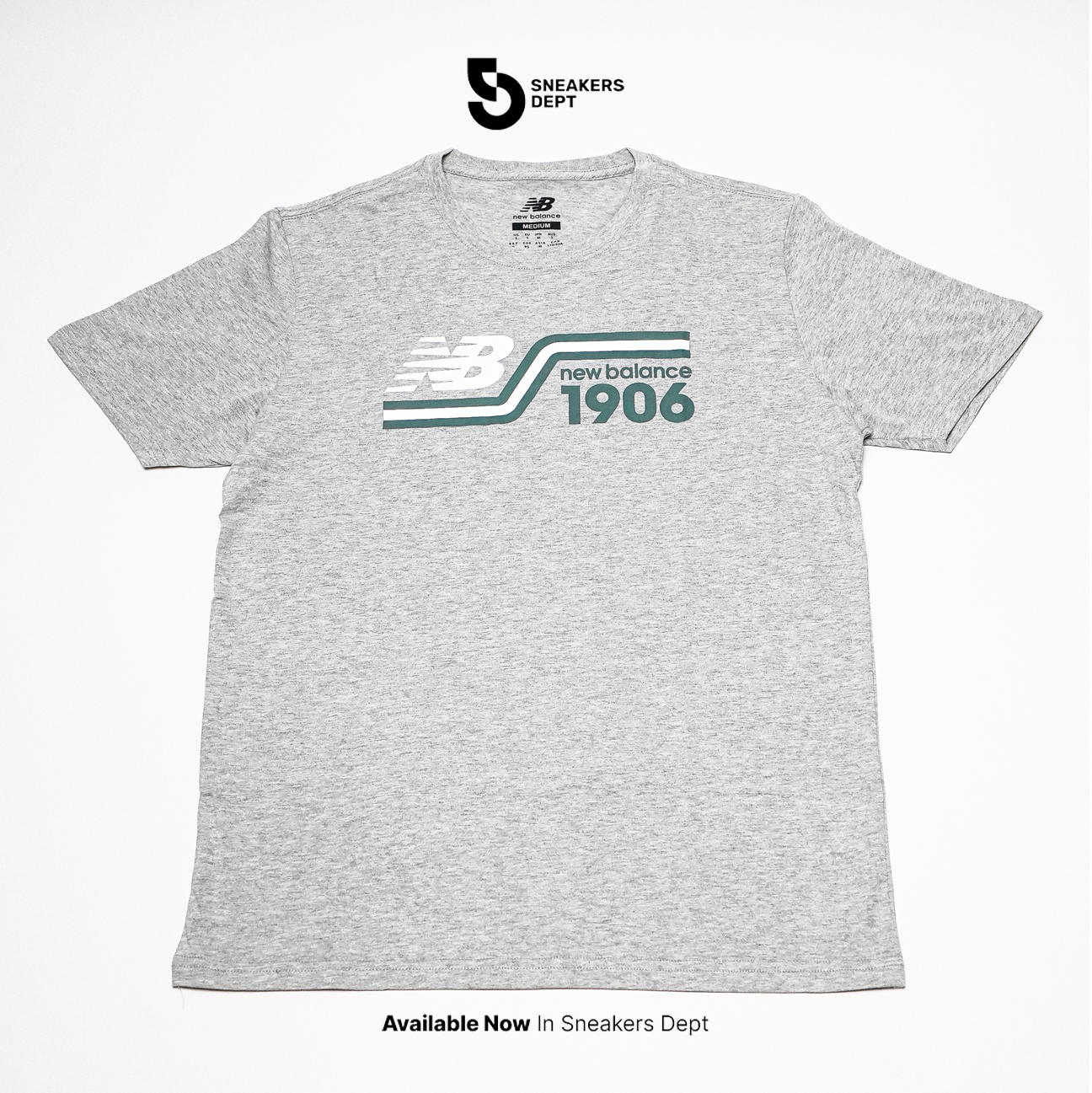 NEW BALANCE 1906 LOGO 1 TEE LMT2331GH