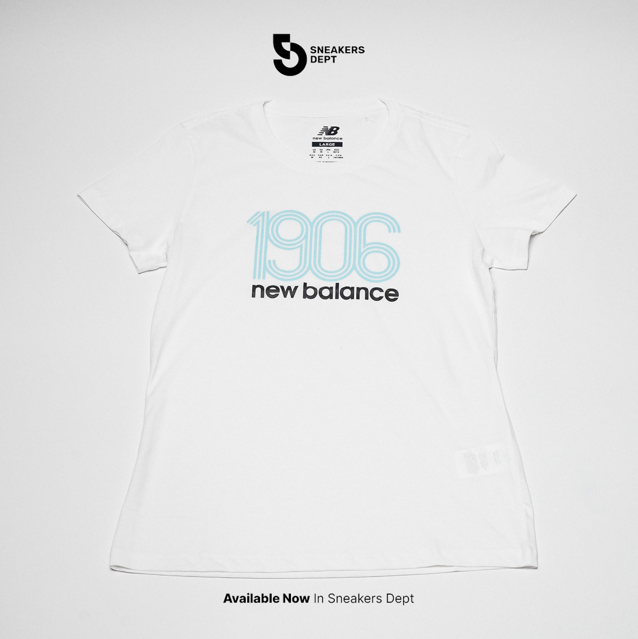 NEW BALANCE 1906 LOGO 2 TEE LWTP2331W