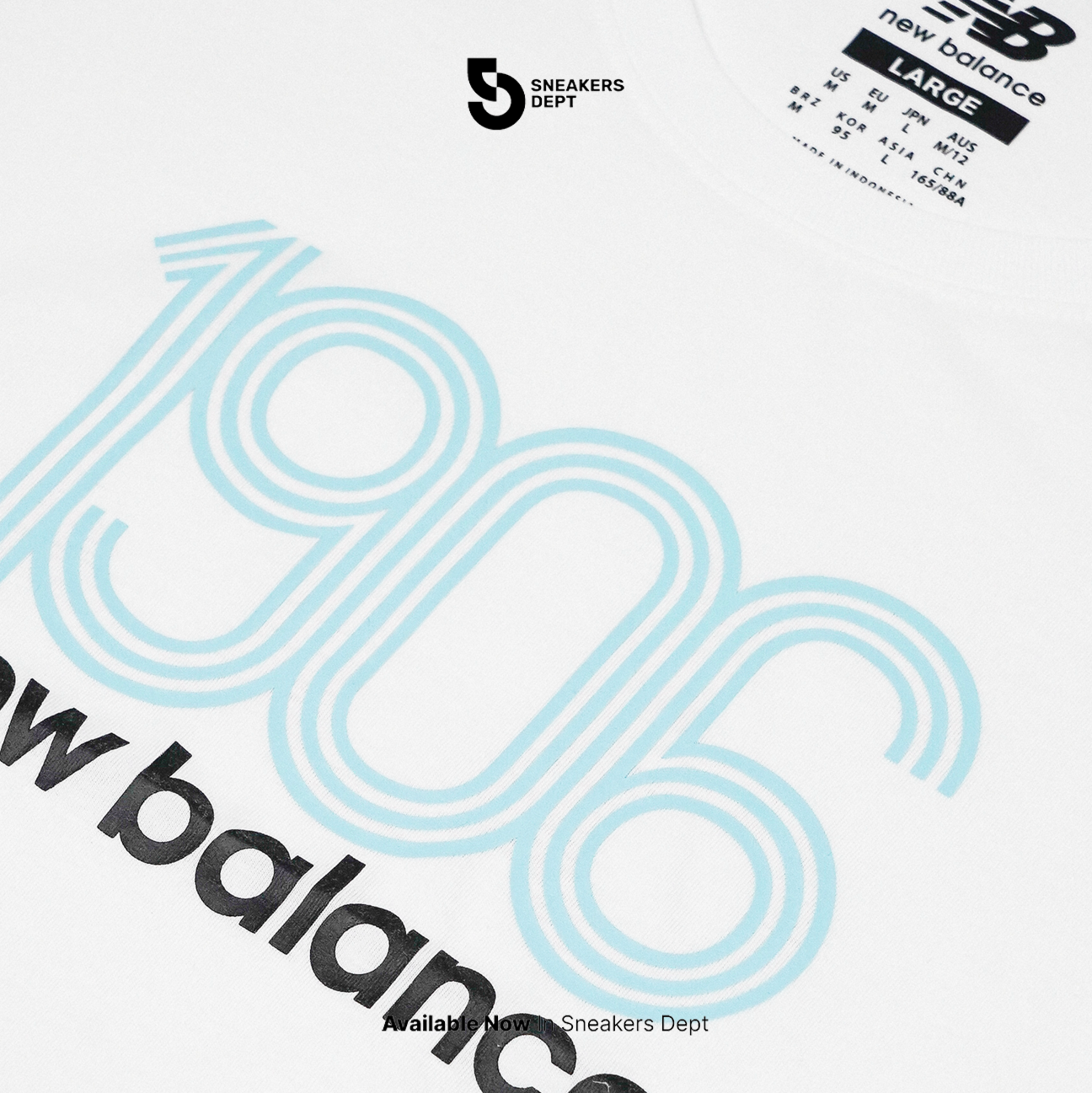 NEW BALANCE 1906 LOGO 2 TEE LWTP2331W