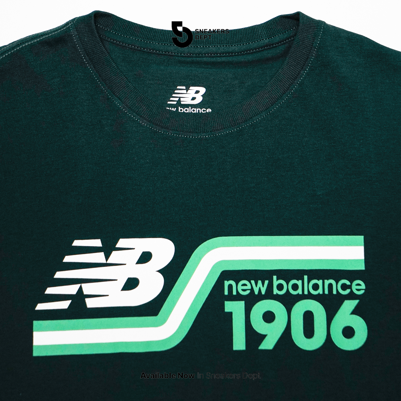 NEW BALANCE 1906 LOGO 1 TEE LMT2331BG