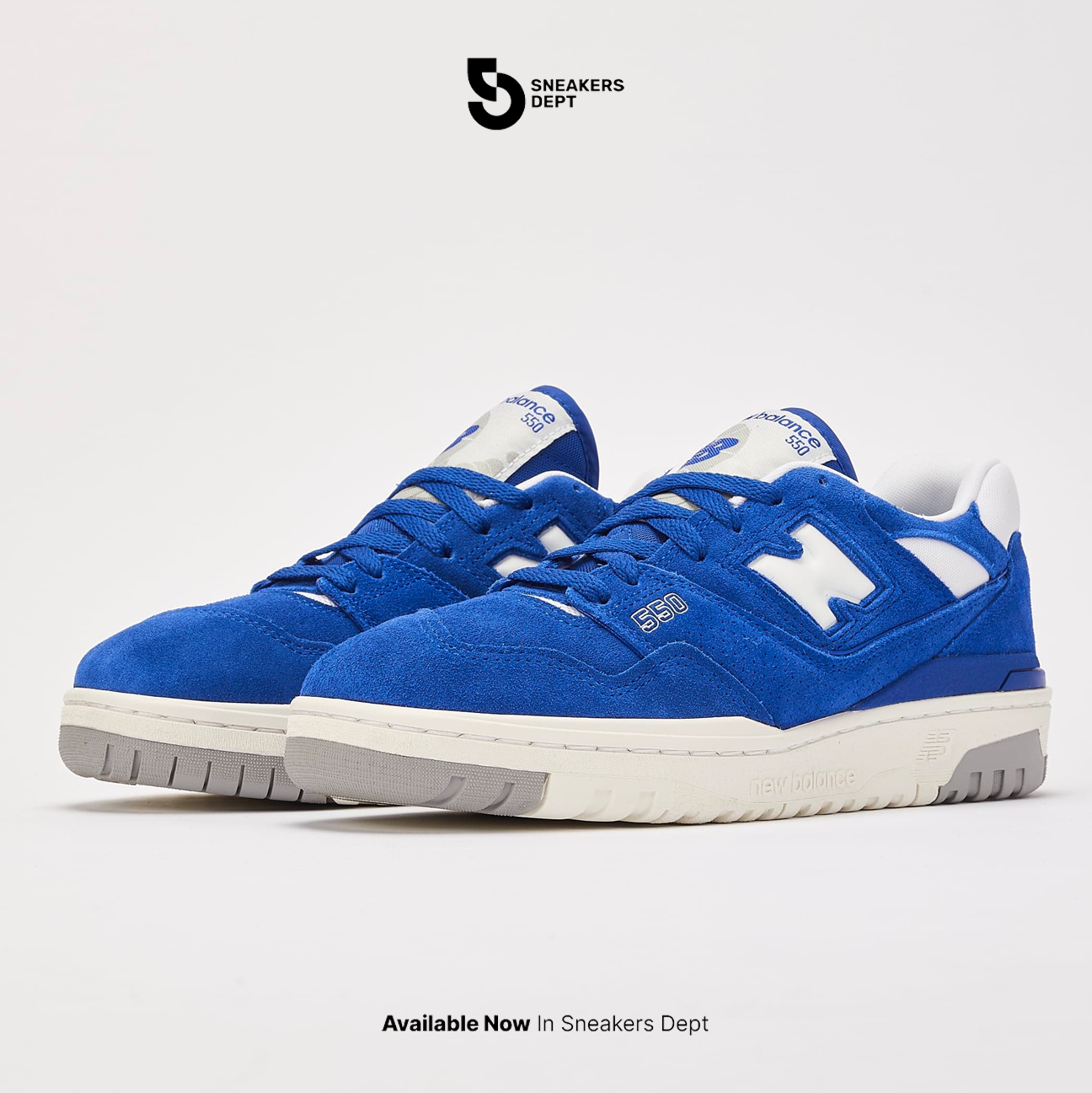 NEW BALANCE NB 550 SUEDE PACK TEAM ROYAL BB550VNA