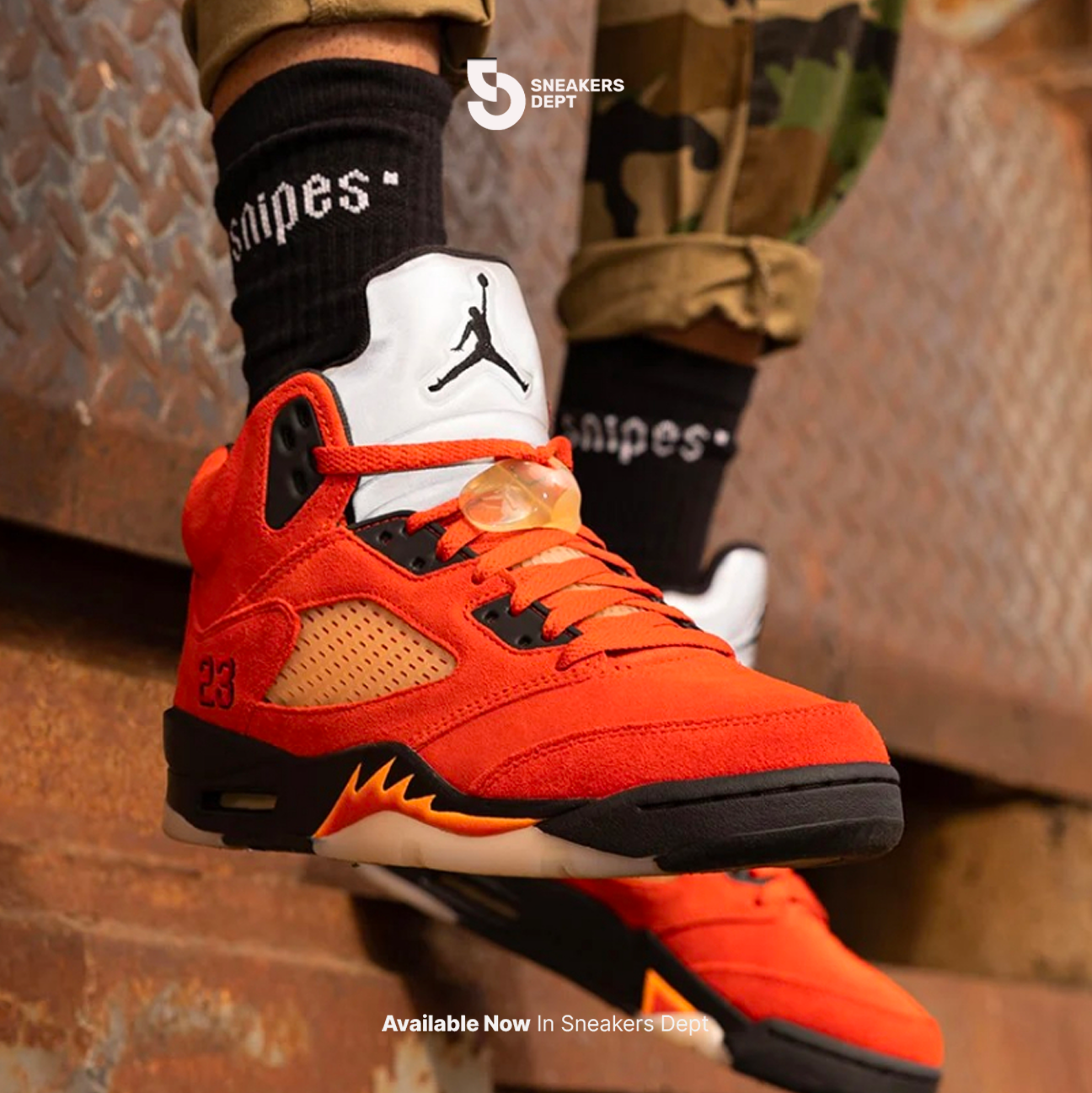 NIKE AIR JORDAN 5 RETRO 'DUNK ON MARS' DD9336800