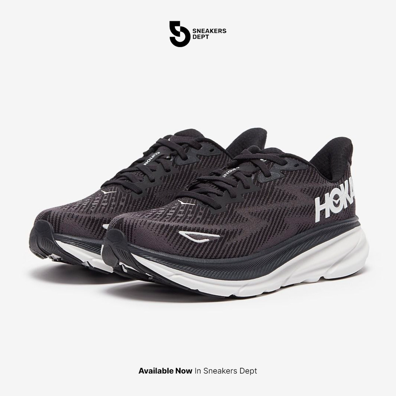 HOKA ONE ONE W CLIFTON 9 1127896BWHT