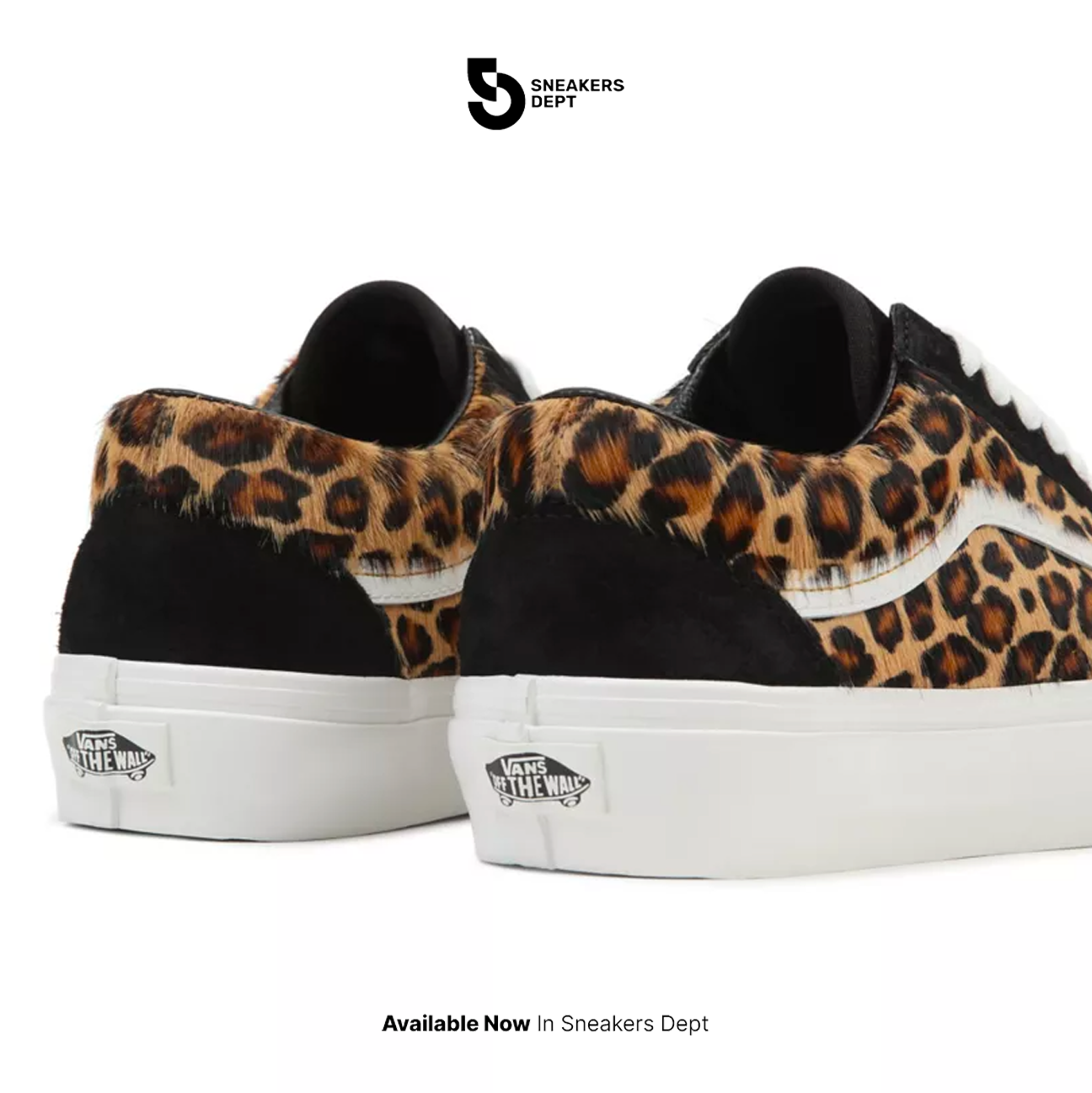 Foto sepatu 2024 vans leopard